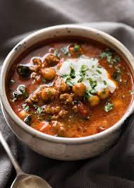 Lamb Shawarma Chickpea Soup Recipe Recipetin Eats Chickpea Soup Soup Recipes