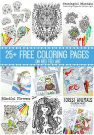 {by the way…kids love coloring these pages. Free Coloring Pages For Adults 25 Themed Sets
