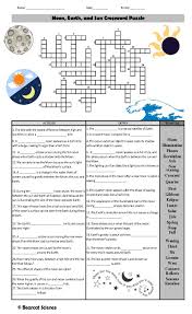 Moon Earth And Sun Crossword Crossword Crossword Puzzle Moon