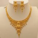 AR Razak Gems Jewellers - 916 Bombay design Necklace set With ...