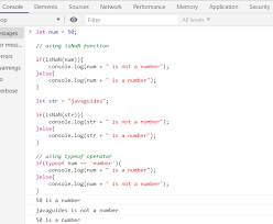 Check If Variable Is A Number In Javascript