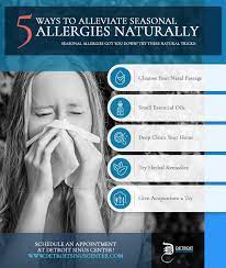 5 Natural Remedies For Seasonal Allergies - Sinus Allergies