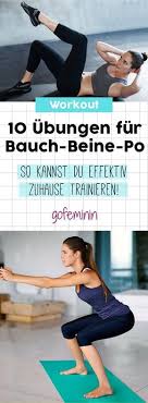 Abnehmübungen für zuhause bauch beine po. Pin Auf Meine