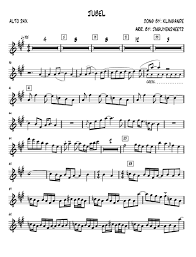 I Just Called To Say I Love You скачать Jubel Alto Sax Spartiti Musicali Musical