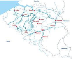 Régions de belgique.carte belgique, kaart belgïe : 2 Transport Fluvial De Marchandises Ccnr Observation Du Marche