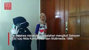 Akta komunikasi dan multimedia 1998. Nursahira Didenda Rm10 000 Penjara 3 Bulan Metrotv