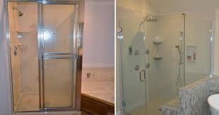 Stall Shower Remodel Before And After Picture Bathroom Remodel Shower Shower Remodel Diy Bathroom Remodel