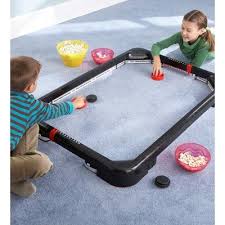 Hearthsong 49 Air Hockey Tabletop Game Wayfair Air Hockey Games For Kids Kids