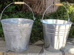 Water + red earth = clay. How To Age Shiny Metal Pickled Barrel Primitive Decorating Country Galvanized Buckets Galvanized Tub
