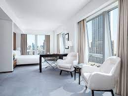 Junior Suite With Empire State Building View A Spacious One Bedroom With Luxurious Amenities And A Striki Hotel Suite Luxury Luxury Hotel Small Luxury Hotels