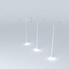 Highway Street Light Poles 3d Cgtrader