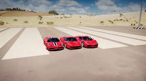 Novedades de ferrari 488 spider 2021, análisis de cada una de las versiones, características, ficha técnica, fotos y precios del 488 spider. Forza Horizon 3 Ferrari 488 Gtb Vs 458 Speciale Vs 458 Italia Drag Race Youtube