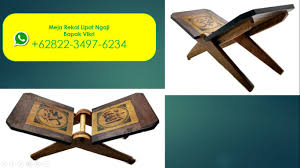 Meja kayu alquran buatan jepara. Meja Rekal Mejarekal Profil Pinterest