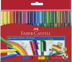 Faber Castell Eglenceli Keceli Kalem 20li Karin Sanat