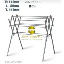 Harga dibawah ini menggunakan bahan. Termurah Jemuran Stainless Steel Cleo Jemuran Baju Stainless Shopee Indonesia
