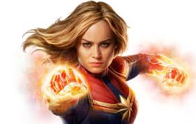 Set in the 1990s, the origin story of captain marvel follows carol danvers as she becomes one of the universe's most powerful heroes when earth is drawn into a galactic war with aliens. Wallpaper Fiction Costume White Background Comic Marvel Carol Danvers Captain Marvel Captain Marvel Brie Larson Brie Larson Images For Desktop Section Filmy Download
