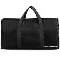 Extra Große,Faltbare Reisetasche mit Handschlaufe, Geeignet für Reisen  wasserdichte Tragetasche, Camping（Schwarz） : Amazon.de: Fashion