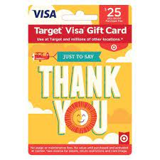 $50 visa gift card (plus $4.95 purchase fee) $54.95. Visa Thank You Gift Card 25 4 Fee Target