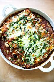 Vegetarian Bean And Cheese Enchiladas Alexandra S Kitchen Recipe In 2020 Bean And Cheese Enchiladas Recipes Cheese Enchiladas