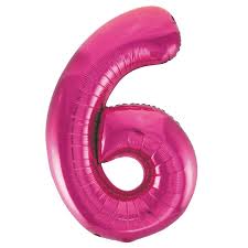 Letter and number balloons are fun, bold, and an easy party decoration that everyone will love. Pink Number 6 Balloon Pink Party Decorations Big Number Balloons