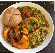 Amala And Okra Soup Recipes Food African Food