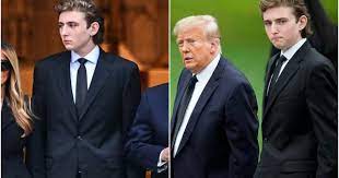 Hoàng tử Nhà Trắng" Barron Trump hiếm hoi xuất hiện, ngay lập tức gây bão  với ngoại hình khó tin ở tuổi 17