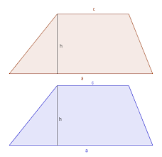 Wie man die flächeninhalt eines trapezes berechnet und beispiel einer berechnung. Flacheninhalt