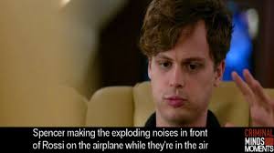He is the perfect man. That Is One Of My Favorite Parts Of That Episode It Was So Funny And Freaking Rossi Out My Other Fa Criminal Minds Memes Criminal Minds Criminal Minds Quotes