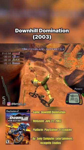 Downhill Domination PS2 (2003)