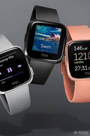 Fitbit Versa 2 Smartwatch Shop Fitbit Smart Watch Heart Rate Monitor Watch
