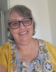 Heading to high school for evening scooter ride