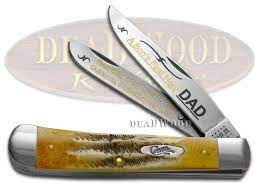 Case XX Dad A Son's First Hero 6.5 Bone Stag Trapper 1500 Stainless Pocket  Knife 6.5-SFH - SFH-BS