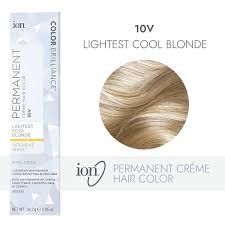 We asked two hair experts to weigh in on the best tips and tricks to dye. Ion 10v Lightest Cool Blonde Permanent Creme Hair Color By Color Brilliance Permanent Hair Color Sally Beauty
