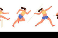 Sport athletics athletes athletes Stock Vector Images - Alamy