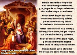 Liturgia De Las Horas Himno De Laudes Epifania Del Senor Liturgia De Las Horas Epifania Del Senor Himnos