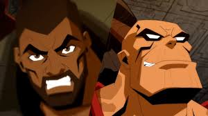 The movie stars joel mchale as johnny cage, jennifer carpenter as sonya blade, and patrick seitz as scorpion, among many others. Jax Briggs Is No Match For Goro In This New Clip From Mortal Kombat Legends Scorpion S Revenge