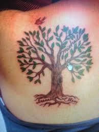Tree Tattoo Names In The Roots Tree Tattoo Family Tattoos Family Tree Tattoo