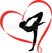 Click on the thumbnail for a larger version of the logo. Gymnastics Logo Stock Vector Colourbox