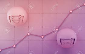 ✓ free for commercial use ✓ high quality images. 3d Rendering Of Emotion Icons On Pink Financial Chart With Profit Stock Photo Picture And Royalty Free Image Image 84545860