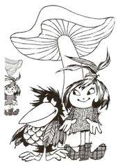 Carodejnice 3 6 Jpg 569 800 Retro Illustration Fairy Tale Illustration Art