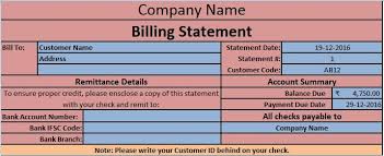 Feb 17, 2021 · bank statement request letter: Download Billing Statement Excel Template Exceldatapro