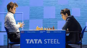 Cela fait du bien de voir des champions rejouer sur une scène et se disputer de la 83ème édition du tournoi « tata steel chess 2021 » s'est déroulée dans le village de wijk aan zee. Tata Steel Chess 2021 Carlsen Giri Grandelius Winners In Opening Round Chess Com