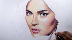 Using white colored pencils for highlights. Colored Pencil Face Drawings Novocom Top
