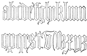The uppercase and lowercase versions of the letter wynn. Lowercase Old English Clipart Etc Tattoo Lettering Styles Easy Graffiti Letters Old English Alphabet