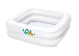 Profiteer van de koopjes op ebay! Baby Bestway Inflatable Baby Bath Seat Chair Changing Mat Travel Wash Clean Camping Other Toys Activities Rainx Cl