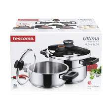 The tescoma brand is imported by sole agents p&v muscat ltd. 702768 Pressure Cooker Ultima Tescoma