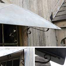 Check spelling or type a new query. Decorative Metal Awning Antique Farmhouse