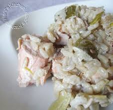 Risotto De Saumon Aux Poireaux Risotto Saumon Risotto Poireaux Saumon