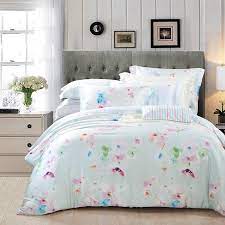Twin, twin xl, full, queen, and king. Pastel Mint Green Beige And Pink Abstract Watercolor Flower Print Elegant Girls Full Queen Size Bedding Sets Enjoybedding Com