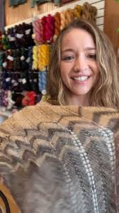 Melanie is wearing the Striations...